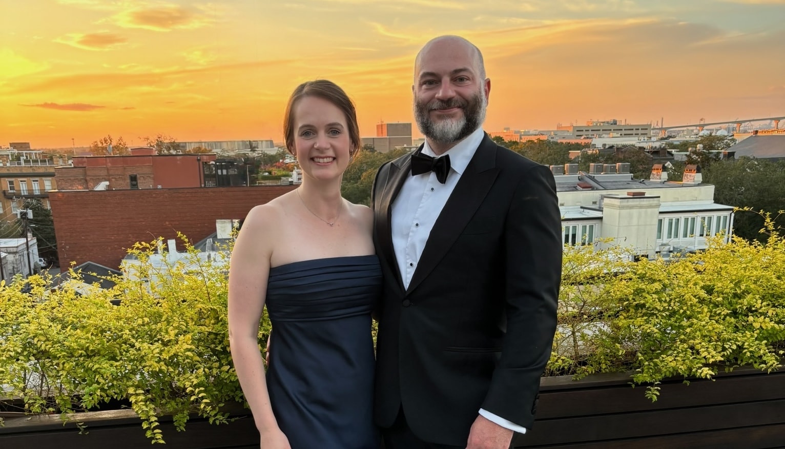 Fanny and Andre, golden hour